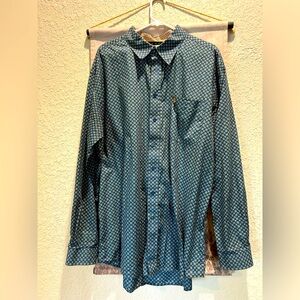 Men’s Cinch button down long sleeve shirt